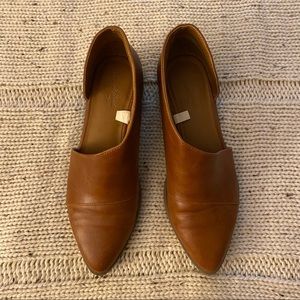 Universal Thread Wenda Cognac Brown Cutout Booties